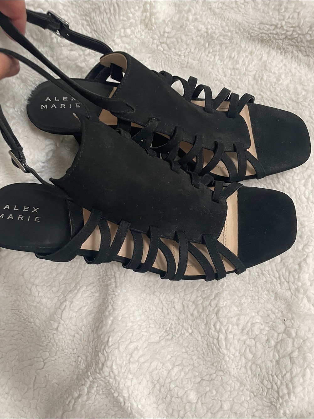 Alex Marie strappy heels